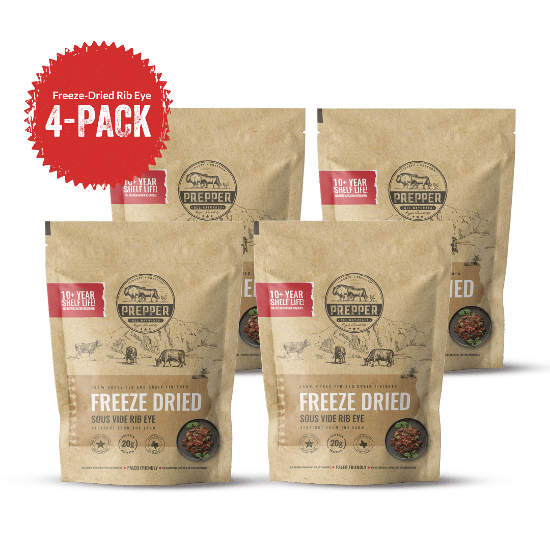 Freeze-Dried Ribeye 4-Pack